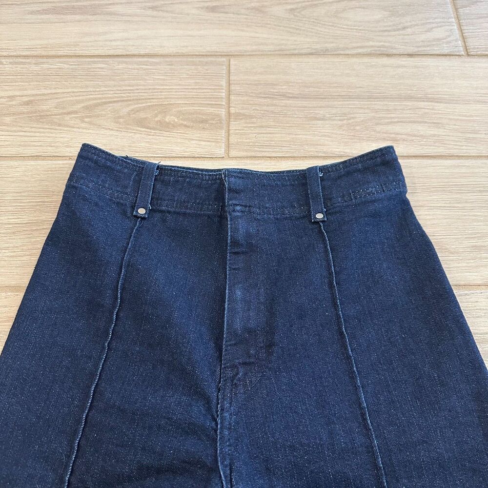 Zara ZW Collection High Waist Wide Leg Jeans Size 4 - Picture 2 of 7